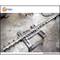 Plastics recycling screw barrel single screw extruder machine screw and barrel Supplier